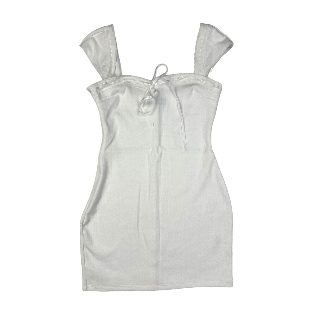 White Fox Boutique - Love Somebody Mini Dress in White